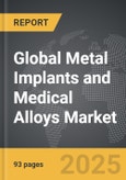 Metal Implants and Medical Alloys - Global Strategic Business Report- Product Image