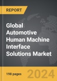Automotive Human Machine Interface (HMI) Solutions: Global Strategic Business Report- Product Image