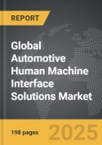 Automotive Human Machine Interface (HMI) Solutions: Global Strategic Business Report- Product Image