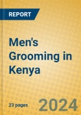 Men's Grooming in Kenya- Product Image