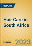 Hair Care in South Africa- Product Image