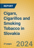 Cigars, Cigarillos and Smoking Tobacco in Slovakia- Product Image