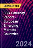 ESG-Saturday Report - European Emerging Markets Countries- Product Image