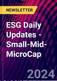 ESG Daily Updates - Small-Mid-MicroCap- Product Image