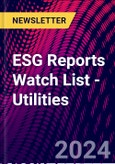 ESG Reports Watch List - Utilities- Product Image