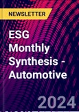 ESG Monthly Synthesis - Automotive- Product Image