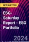 ESG-Saturday Report - ESG Portfolio - Product Thumbnail Image