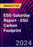 ESG-Saturday Report - ESG Carbon Footprint- Product Image