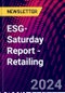 ESG-Saturday Report - Retailing - Product Image