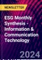 ESG Monthly Synthesis - Information & Communication Technology - Product Image