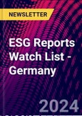 ESG Reports Watch List - Germany- Product Image