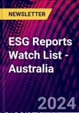 ESG Reports Watch List - Australia- Product Image