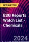 ESG Reports Watch List - Chemicals - Product Thumbnail Image
