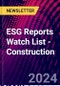 ESG Reports Watch List - Construction - Product Thumbnail Image