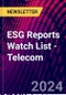 ESG Reports Watch List - Telecom - Product Thumbnail Image