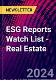 ESG Reports Watch List - Real Estate- Product Image