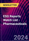 ESG Reports Watch List - Pharmaceuticals- Product Image