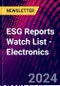 ESG Reports Watch List - Electronics - Product Image