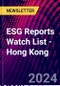 ESG Reports Watch List - Hong Kong - Product Image