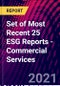 Set of Most Recent 25 ESG Reports - Commercial Services - Product Thumbnail Image