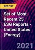 Set of Most Recent 25 ESG Reports - United States (Energy)- Product Image