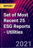 Set of Most Recent 25 ESG Reports - Utilities- Product Image
