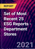 Set of Most Recent 25 ESG Reports - Department Stores- Product Image
