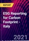 ESG Reporting for Carbon Footprint - Italy - Product Thumbnail Image