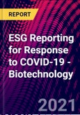 ESG Reporting for Response to COVID-19 - Biotechnology- Product Image