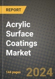 2024 Acrylic Surface Coatings Market Outlook Report: Industry Size, Market Shares Data, Insights, Growth Trends, Opportunities, Competition 2023 to 2031- Product Image