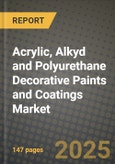 2025 Acrylic, Alkyd and Polyurethane Decorative Paints and Coatings Market Outlook Report: Industry Size, Market Shares Data, Insights, Growth Trends, Opportunities, Competition 2024 to 2032- Product Image