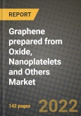 Graphene prepared from Oxide, Nanoplatelets and Others Market, Size, Share, Outlook and COVID-19 Strategies, Global Forecasts from 2022 to 2030- Product Image