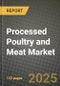 Processed Poultry and Meat Market: Industry Size, Share, Competition, Trends, Growth Opportunities and Forecasts by Region - Insights and Outlook by Product, 2024 to 2031 - Product Image