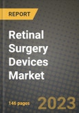 Retinal Surgery Devices Market Growth Analysis Report - Latest Trends, Driving Factors and Key Players Research to 2030- Product Image