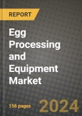 Egg Processing and Equipment Market: Industry Size, Share, Competition, Trends, Growth Opportunities and Forecasts by Region - Insights and Outlook by Product, 2024 to 2031- Product Image
