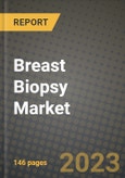 Breast Biopsy Market Growth Analysis Report - Latest Trends, Driving Factors and Key Players Research to 2030- Product Image