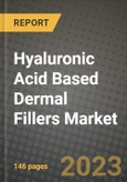 Hyaluronic Acid Based Dermal Fillers Market Growth Analysis Report - Latest Trends, Driving Factors and Key Players Research to 2030- Product Image