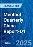 Menthol Quarterly China Report-Q1- Product Image