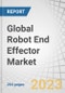 Global Robot End Effector Market by Type (Grippers, Welding Guns, Tool Changer, Clamps, Suction Cups, Deburring, Soldering, Milling, & Painting Tools), Robot Type (Traditional, Collaborative), Application, Industry & Region - Forecast to 2028 - Product Image