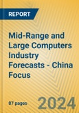 Mid-Range and Large Computers Industry Forecasts - China Focus- Product Image