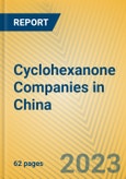Cyclohexanone Companies in China- Product Image