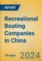 Recreational Boating Companies in China - Product Thumbnail Image