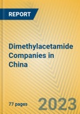 Dimethylacetamide Companies in China- Product Image