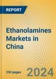 Ethanolamines Markets in China- Product Image