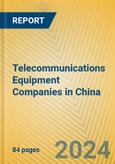 Telecommunications Equipment Companies in China- Product Image