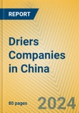 Driers Companies in China- Product Image