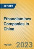 Ethanolamines Companies in China- Product Image