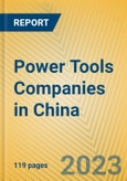 Power Tools Companies in China- Product Image