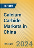 Calcium Carbide Markets in China- Product Image