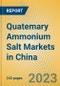 Quatemary Ammonium Salt Markets in China - Product Image